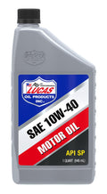 SAE 10W-40 API SP Motor Oil (6 per case)