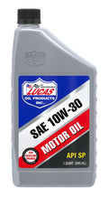 SAE 10W-30 API SP Motor Oil (6 per case)