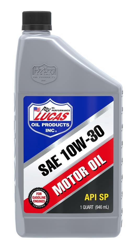 SAE 10W-30 API SP Motor Oil (6 per case)
