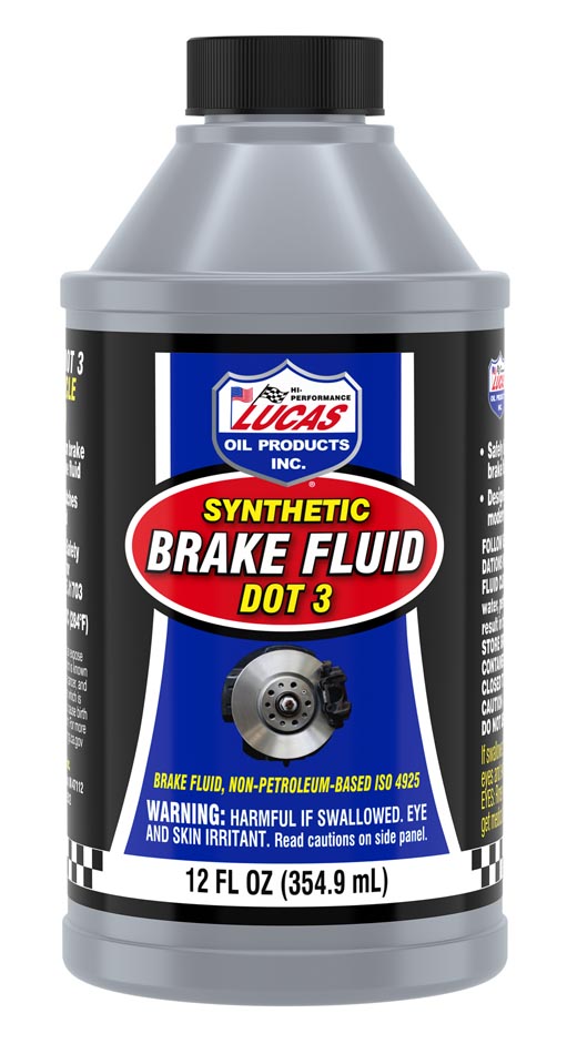 DOT 3 Synthetic Brake Fluid (12 per case)