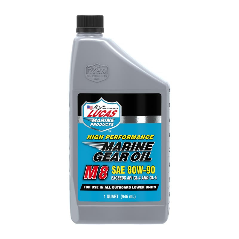 SAE 80W-90 M8 Marine Gear Oil (6 per case)