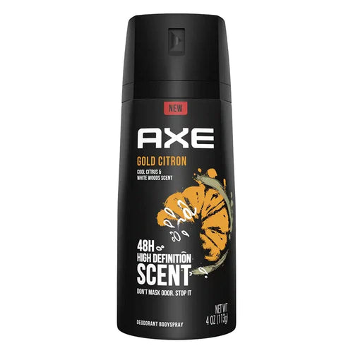 AXE GOLD BODY SPRAY 6CT