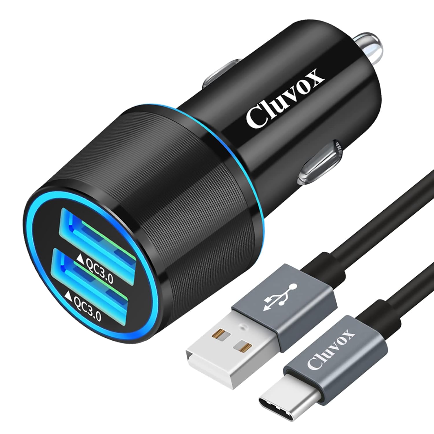 YoMo CD Box Dual USB Car Charger 12Pk