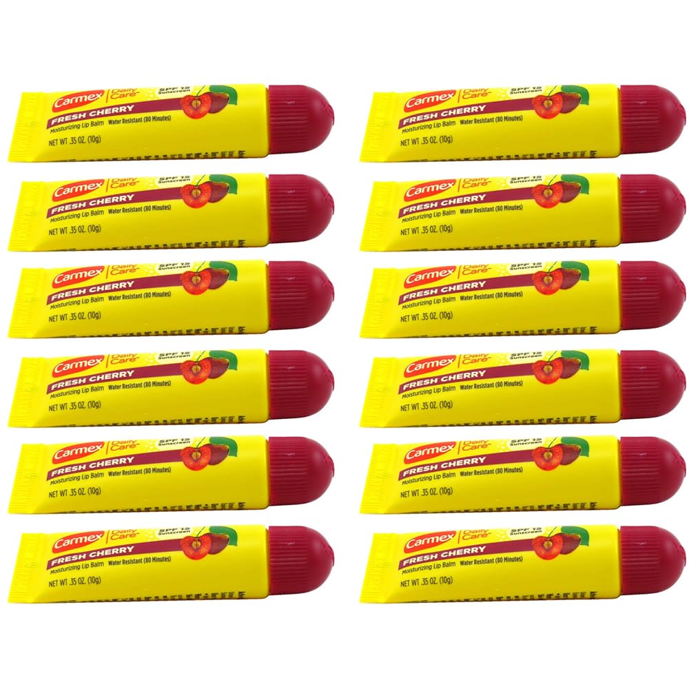 CARMEX TUBE CHERRY BLISTER 12CT