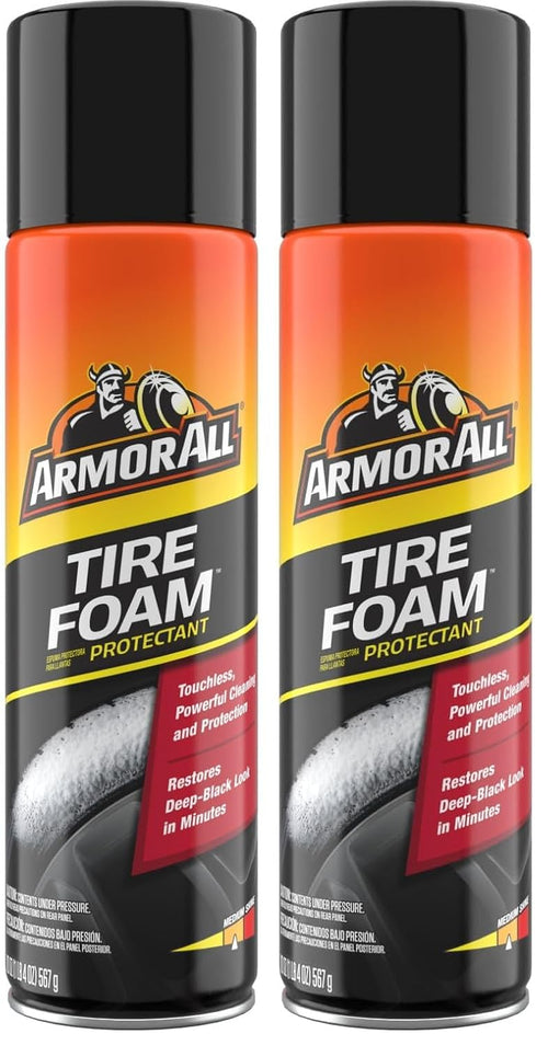 ARMORALL TIRE FOAM 20OZ 6CT