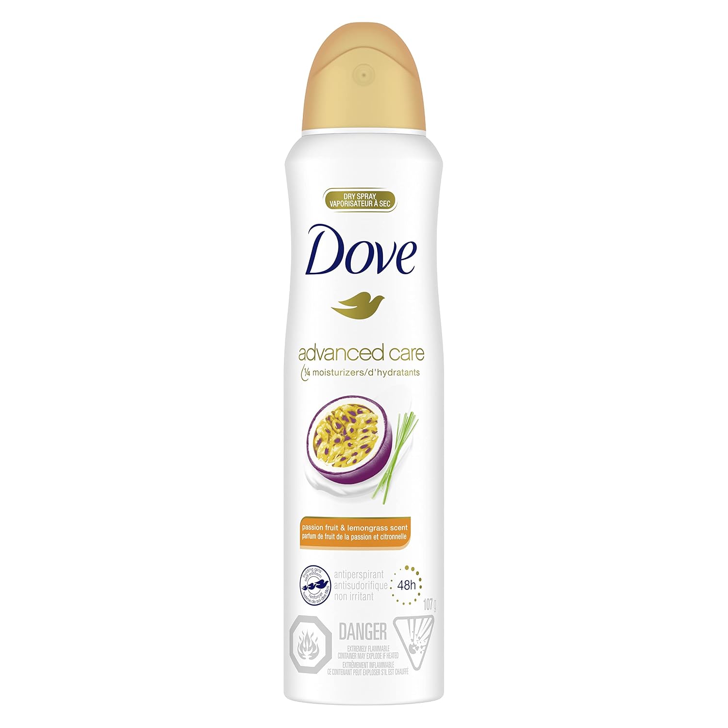 DOVE AEROSOL POMGRANATE LEMON 150ML 6CT