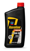 CHEVRON MOTOR OIL 5W-20 12CT