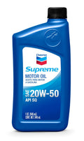 CHEVRON MOTOR OIL 20W-50 12CT