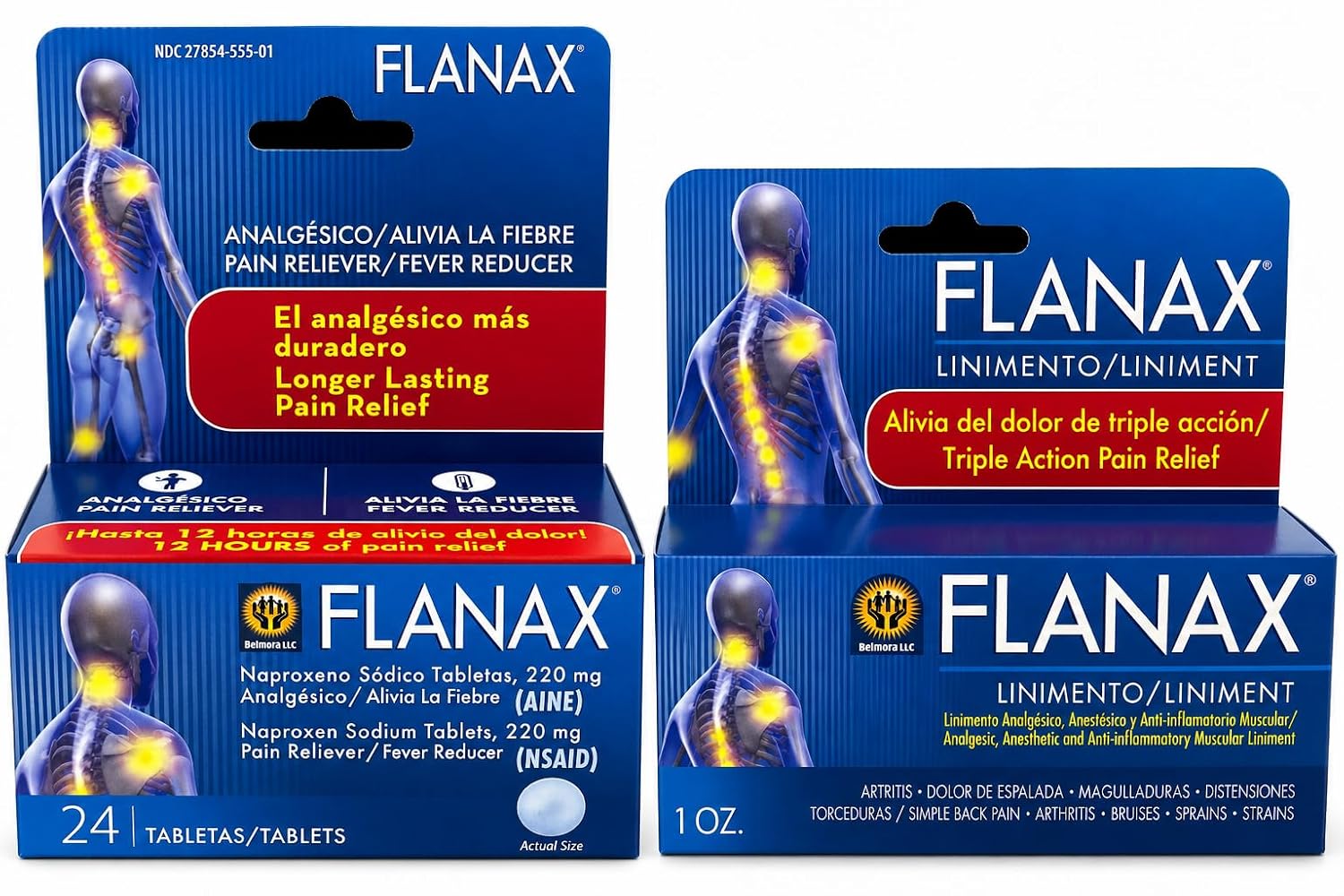 FLANAX PAIN RELIVER BOX 20CT