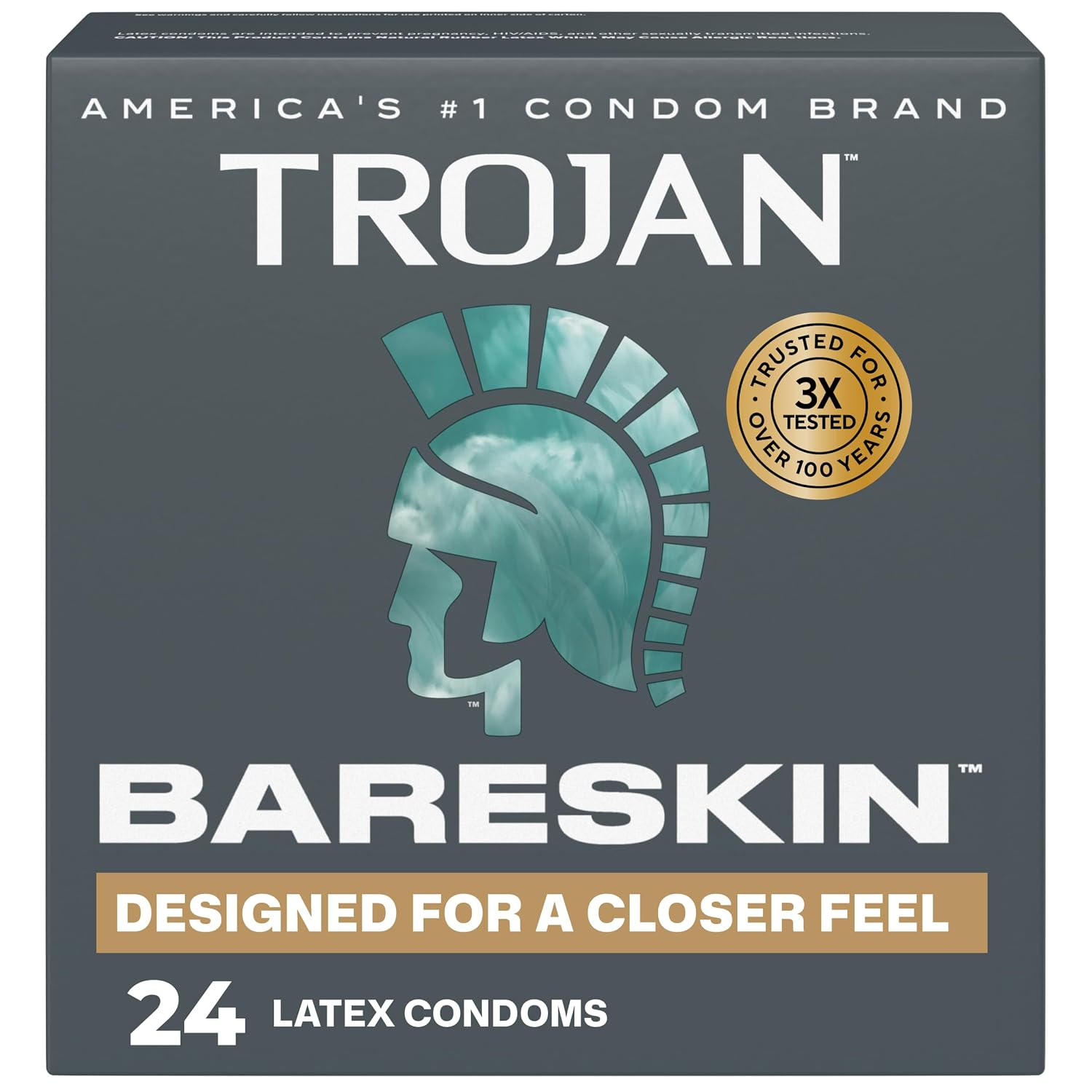 TROJAN GREY BARESKIN 6CT