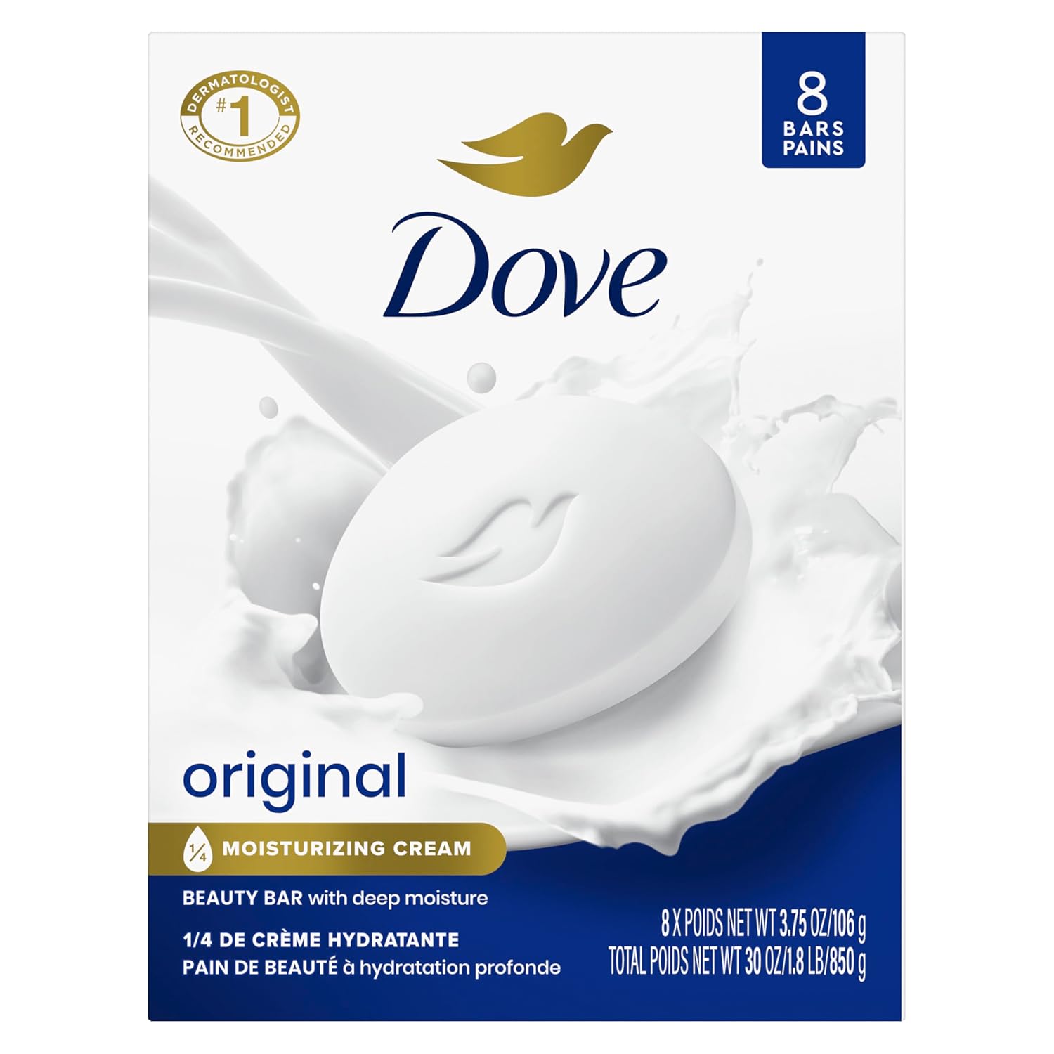 DOVE ORIGINAL SOAP BAR 4.75OZ 1CT