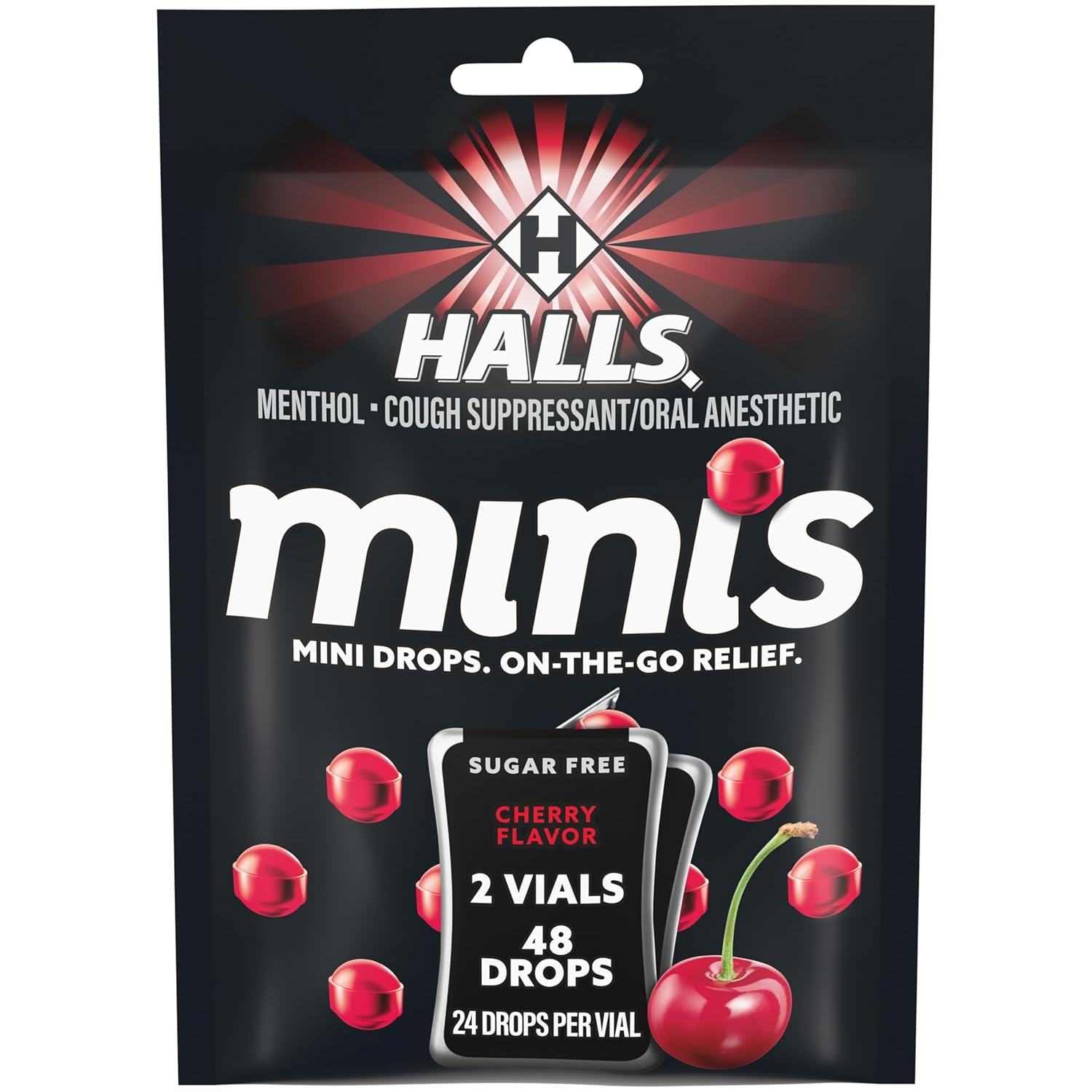 HALLS CEREZA CHERRY 21CT