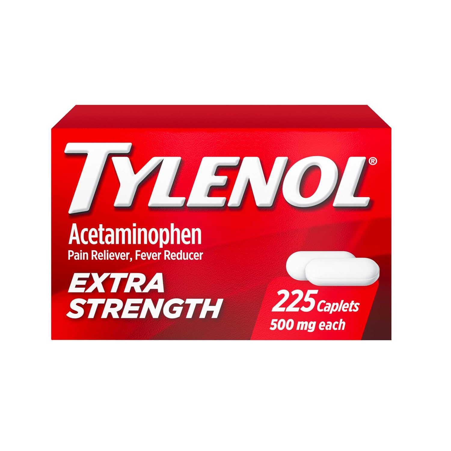 TYLENOL EXTRA STRENGTH BOX 20CT