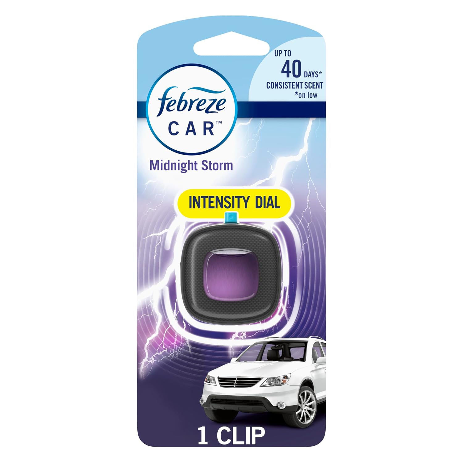 FEBREZE VENT CLIP MIDNIGHT STORM 4CT