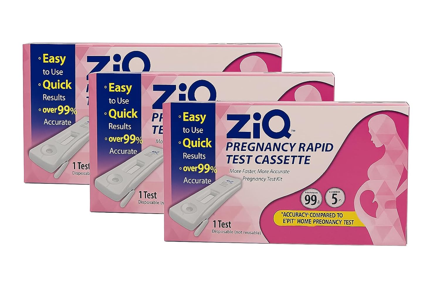 ZIQ PREGNANCY TEST 1CT