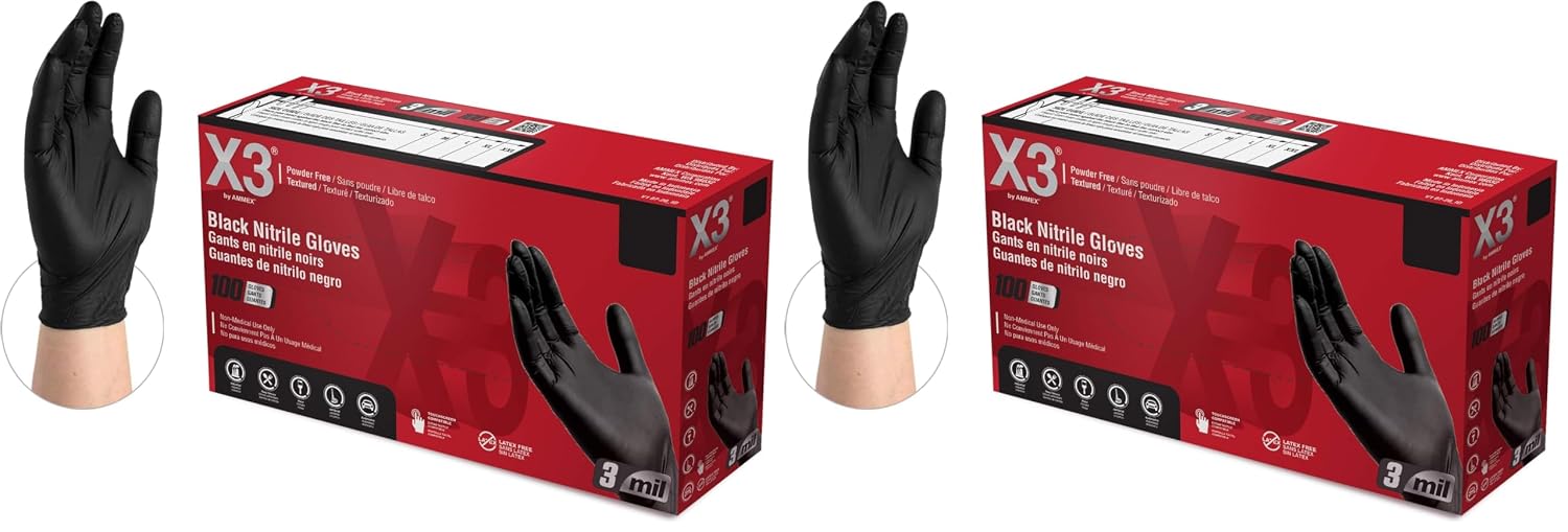 DURO GLOVES BROWN 6CT