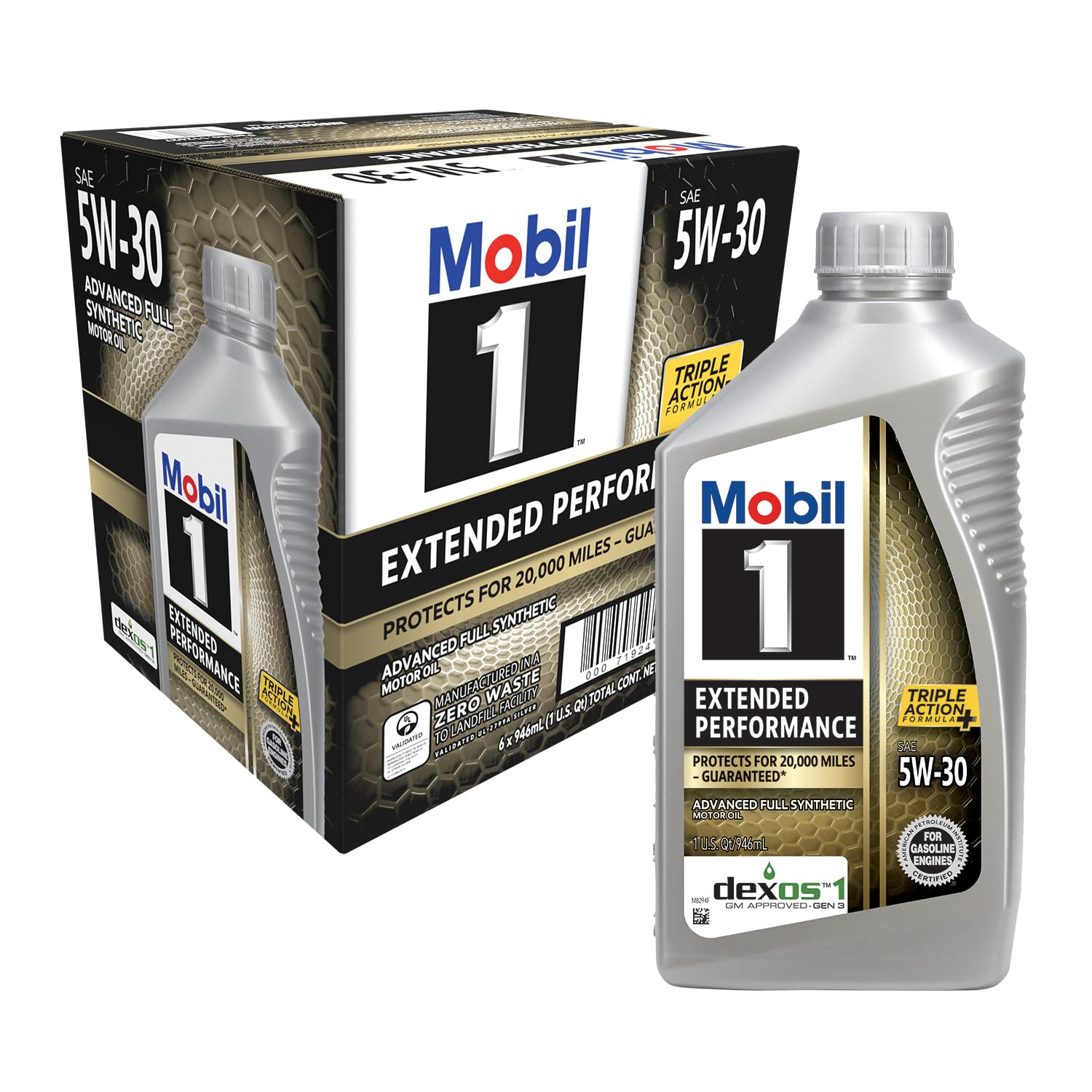 MOBIL 1 FULL SYNTHETIC 5W-30 6CT