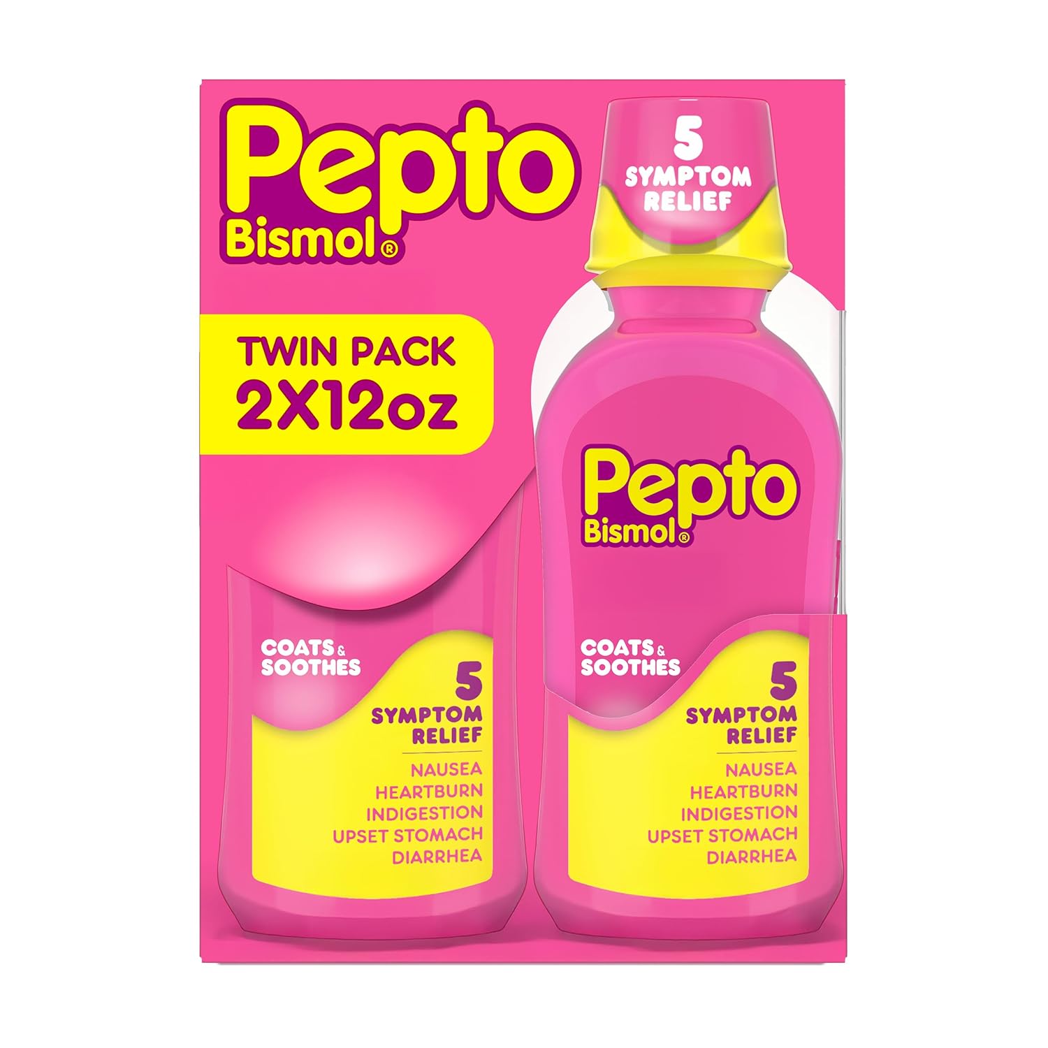 PEPTO BISMOL LIQUID 4OZ 4PK