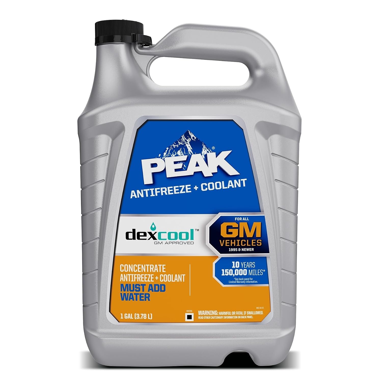 PEAK dexcool 50/50 ANTFRZ+CLNT CS 6-1g