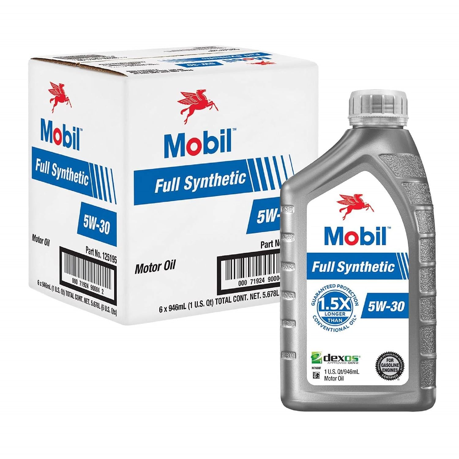 MOBIL SUPER FS MOTOR OIL 10W-30 CS 6-1Q