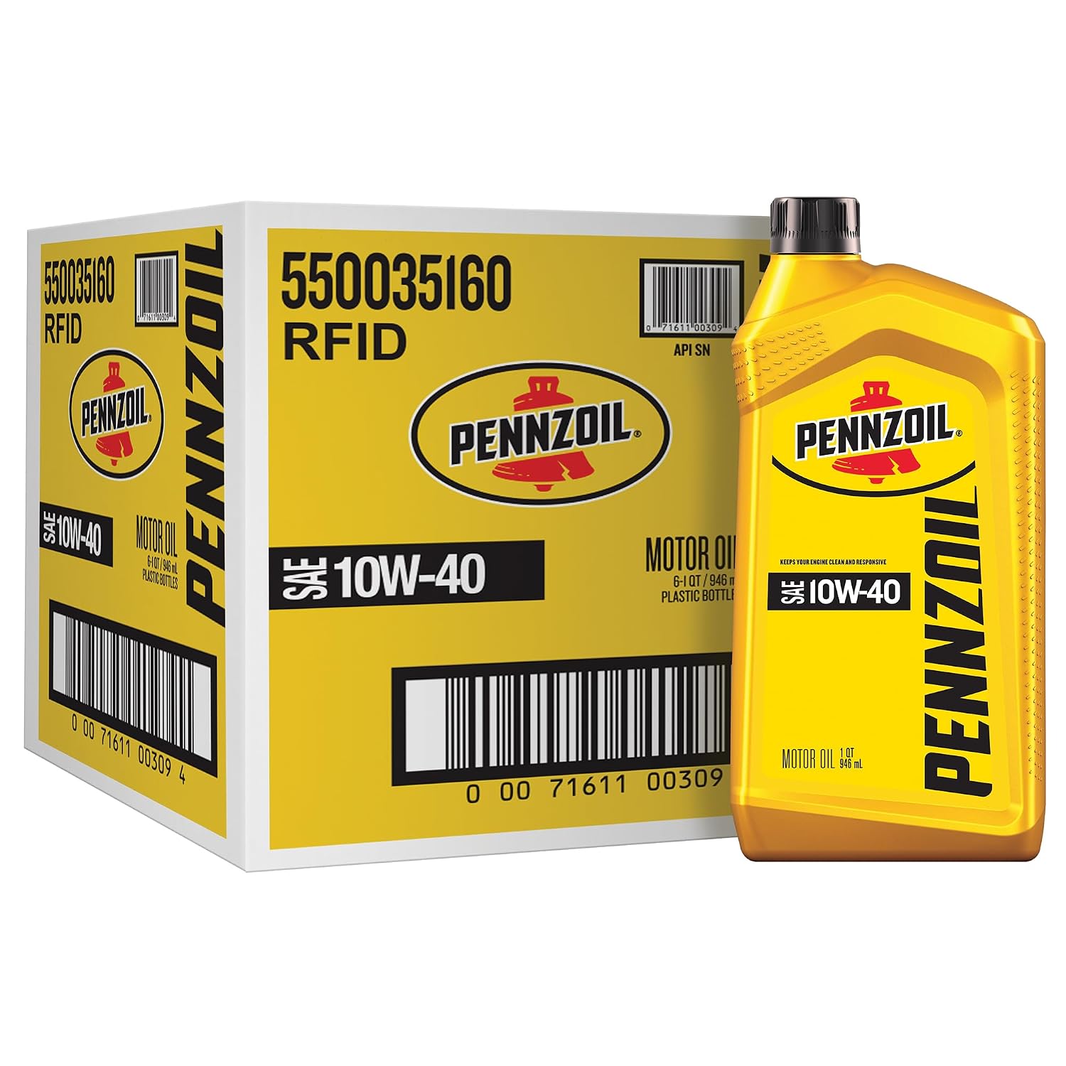PENNZOIL MOTOR OIL 10W-40 6CT