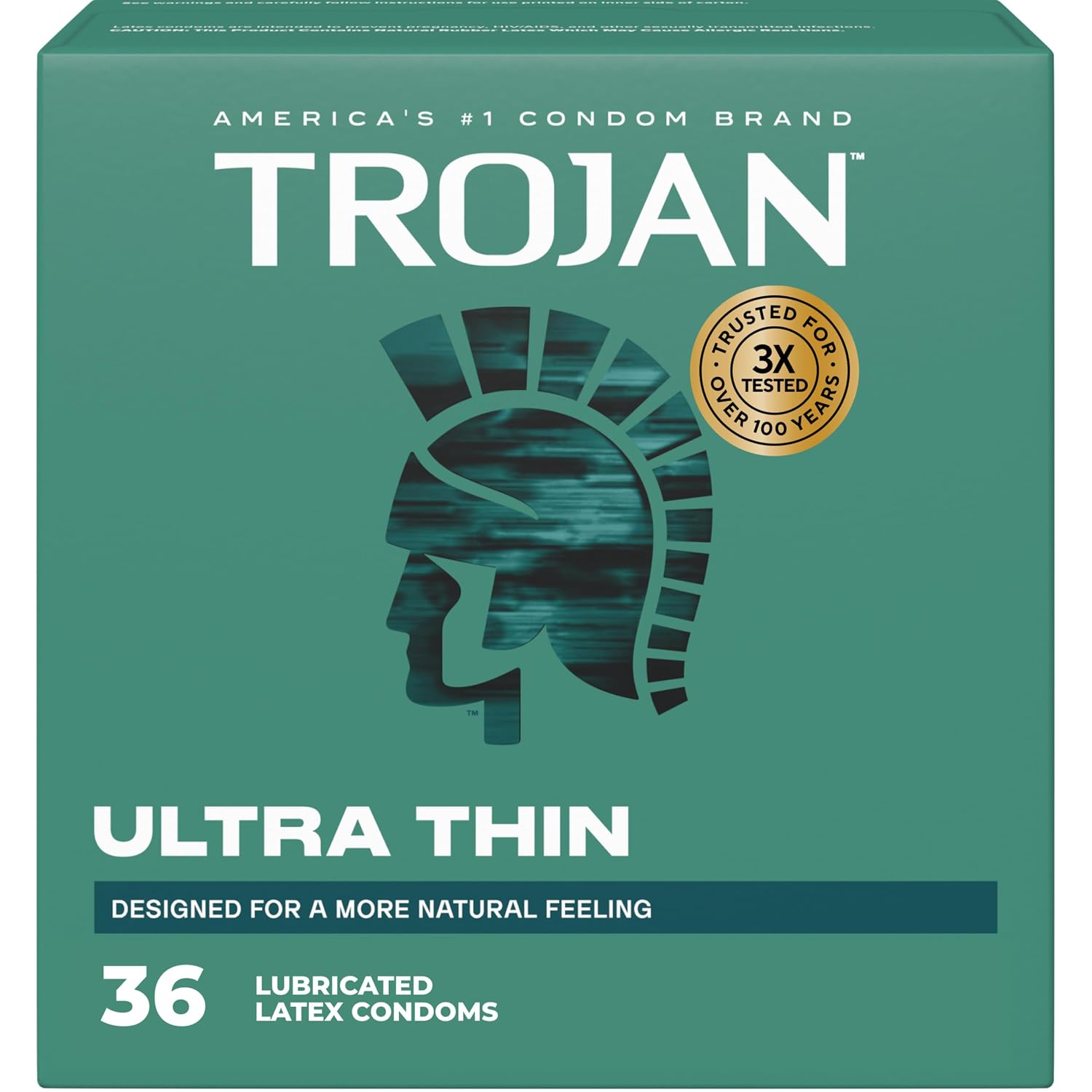 TROJAN GREY ULTRA THIN 6CT
