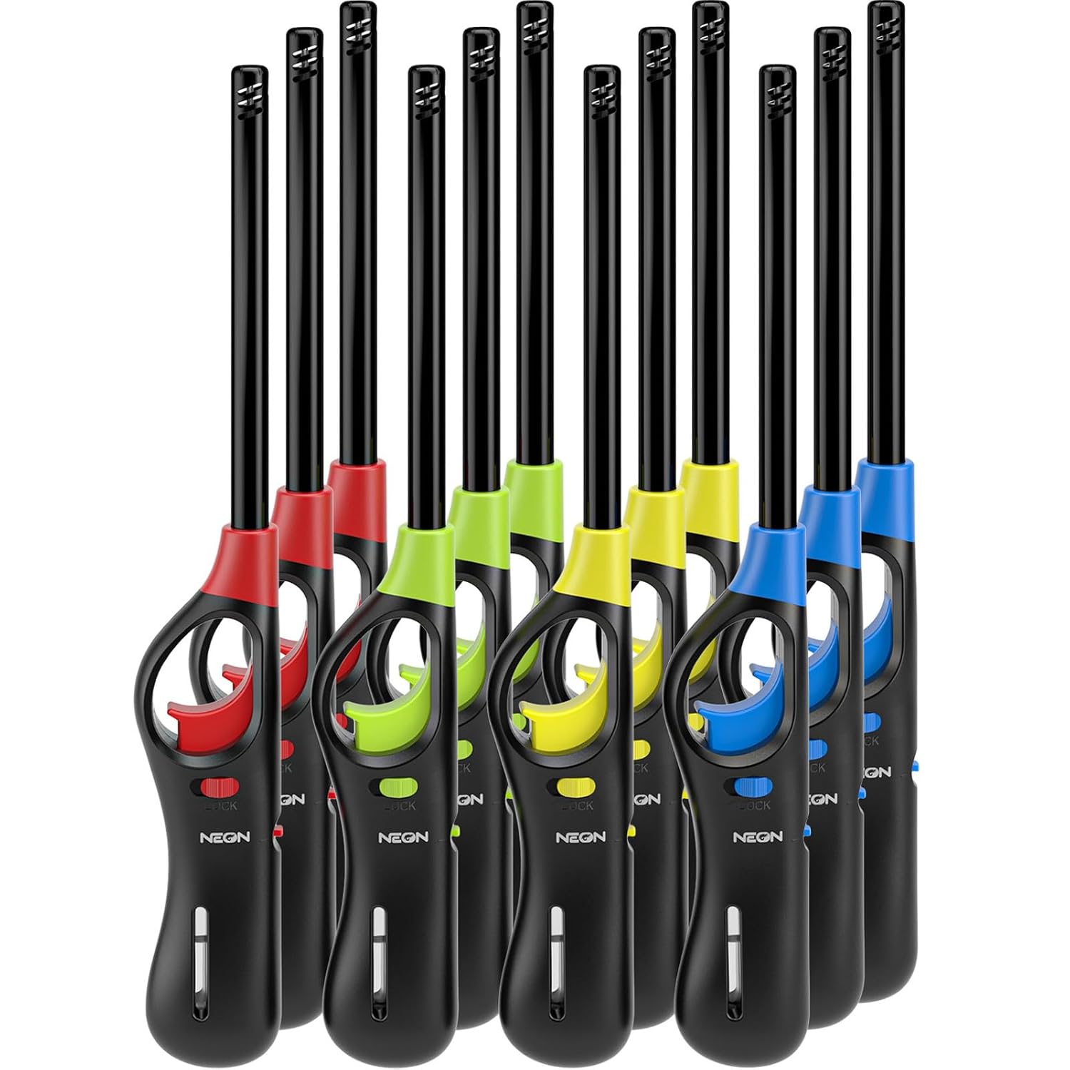 Neon BBQ Lighters 24Ct.