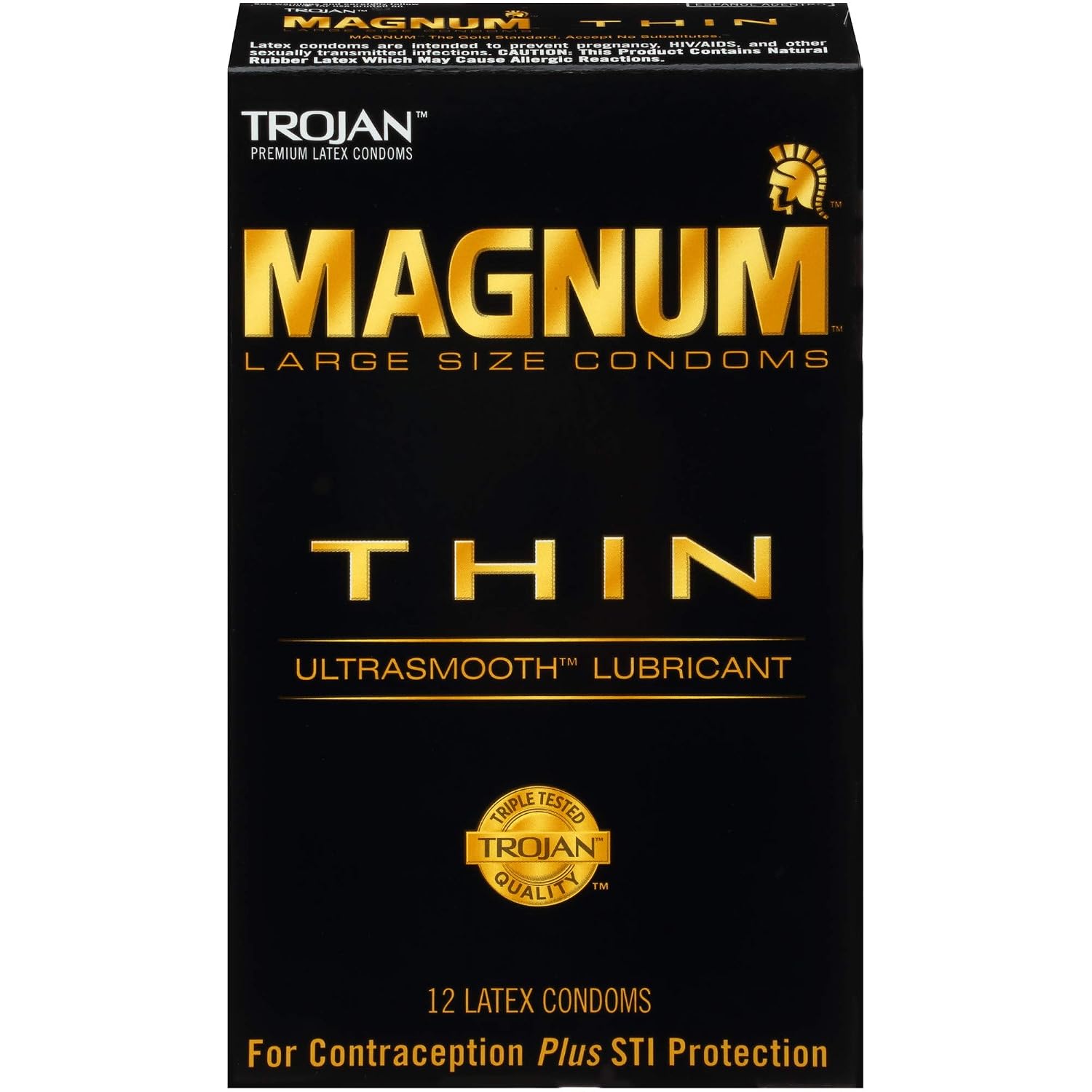 TROJAN MAGNUM THIN 6CT