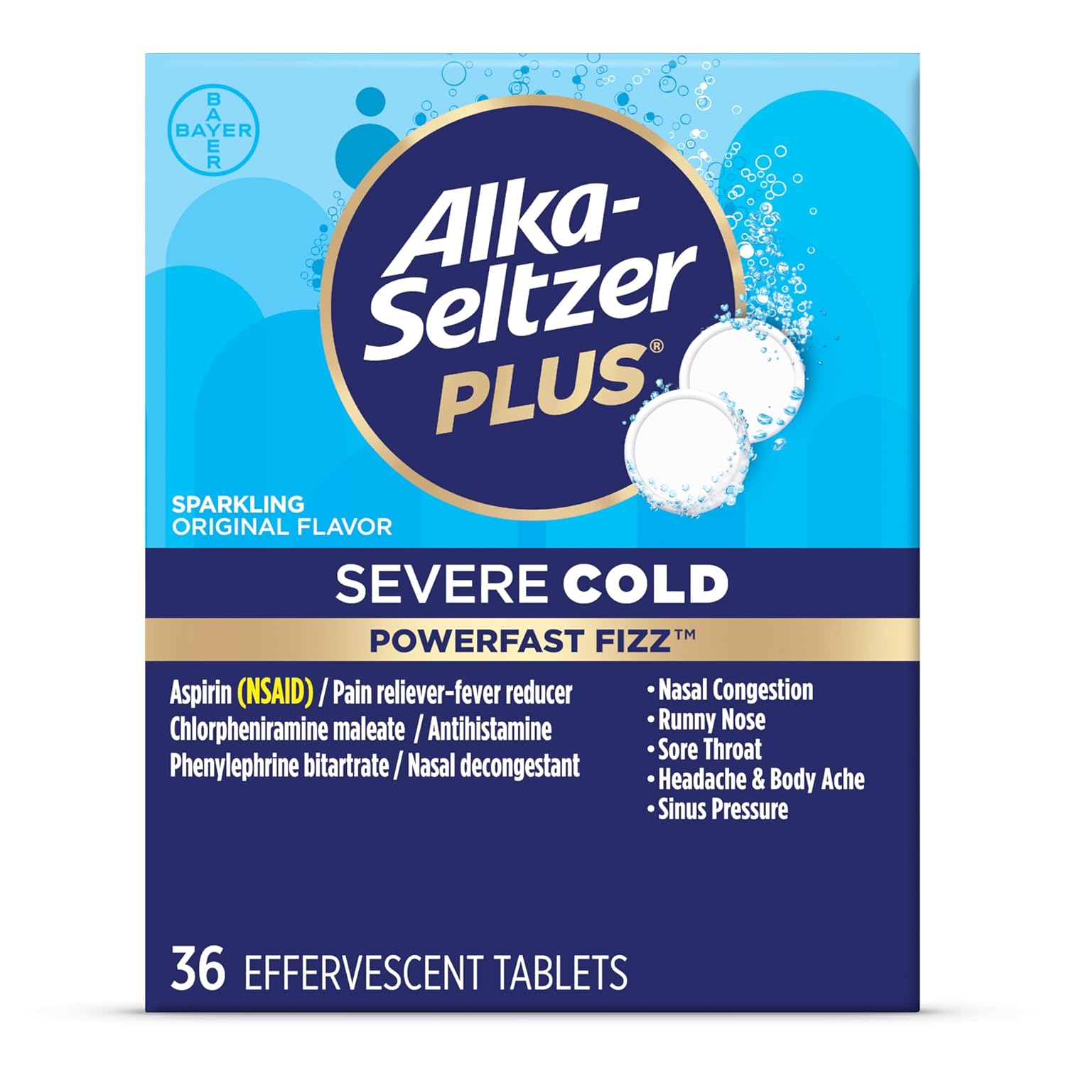SELECT ALKA SELTZER COLD 12CT