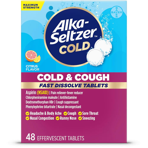 ALKA SELTZER PLUS COLD CITRUS BOX 25CT
