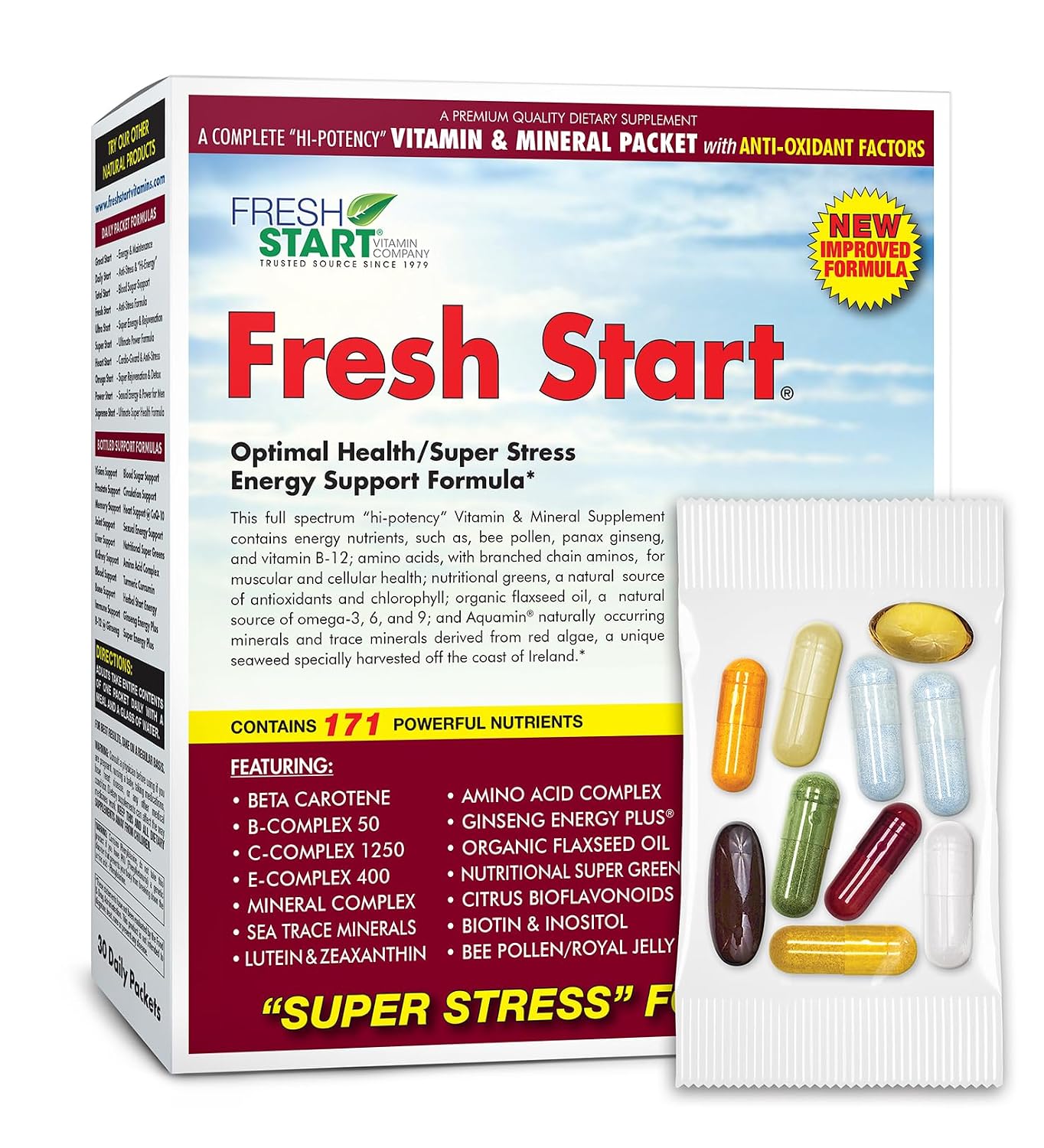 Fresh Start Health Pak $2.49 24ct