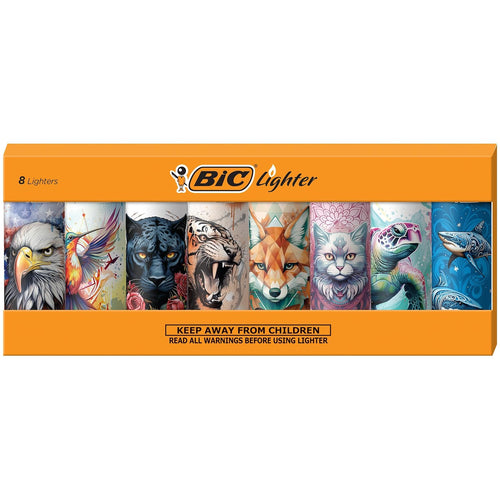 BIC LIGHTER TATTOO 50CT
