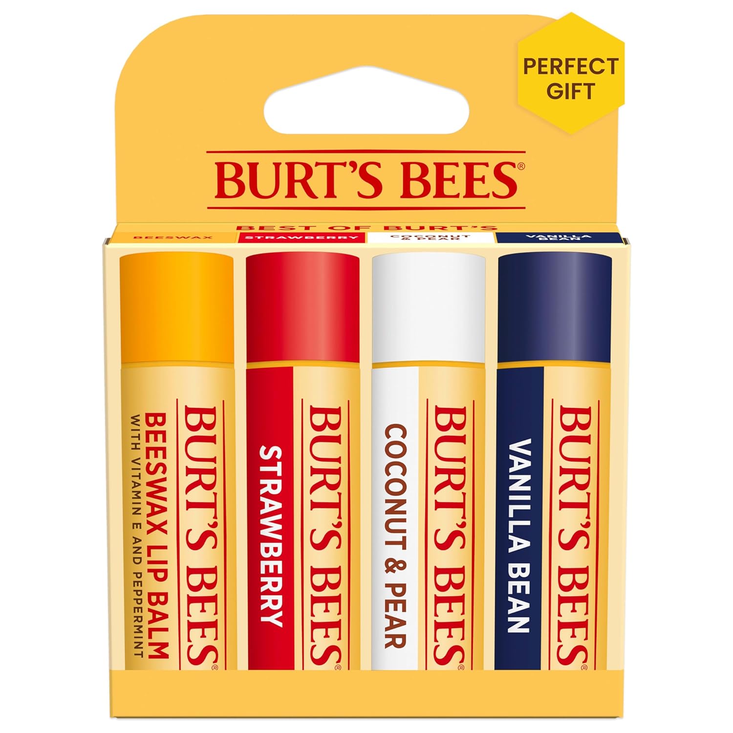 BURT'S BEES Beewax Lip Balm Original 10p
