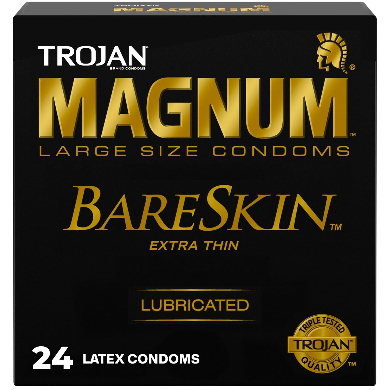 TROJAN MAGNUM BARESKIN 6CT