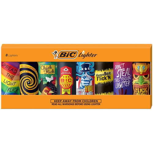BIC LIGHTER FLICK MY BIC 50CT