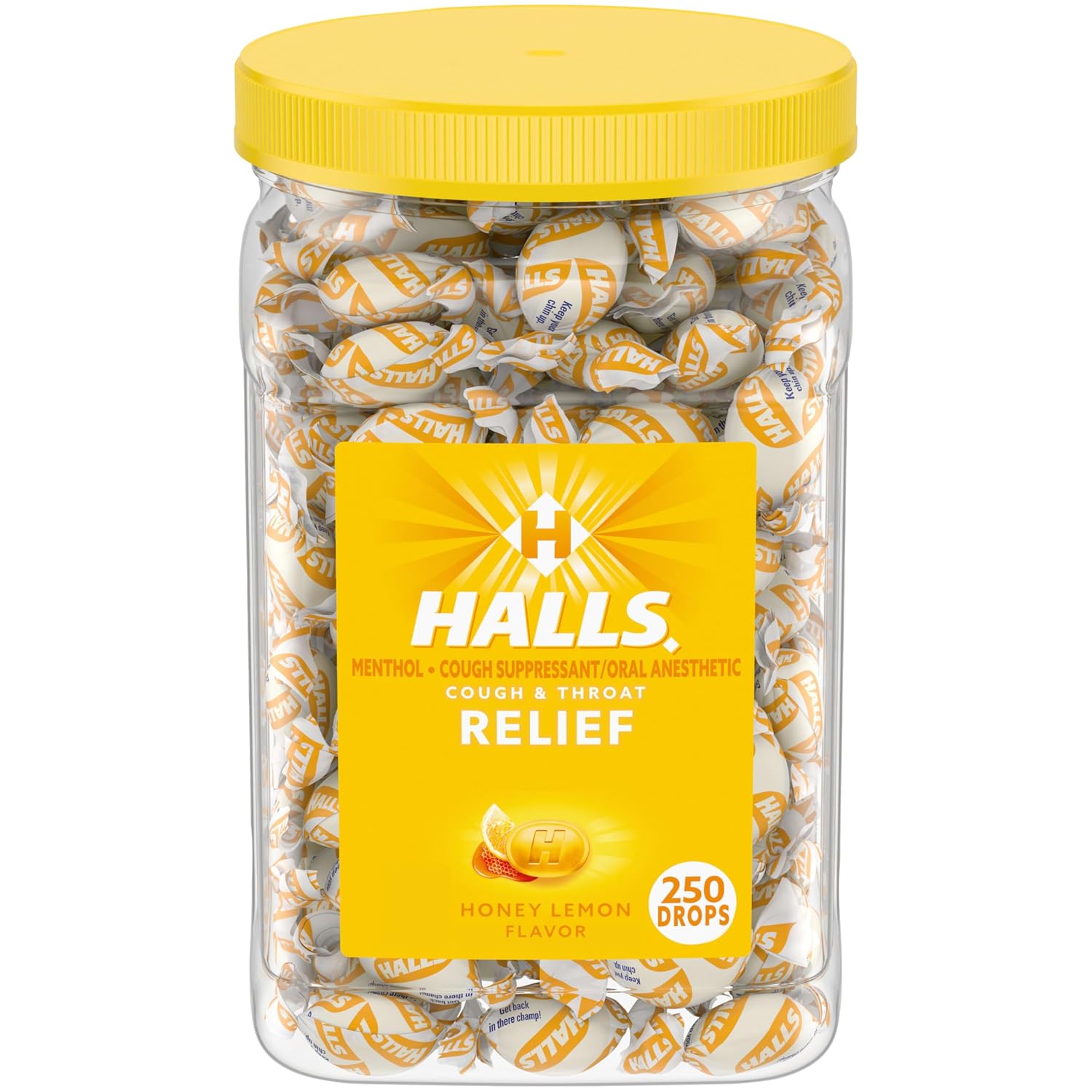 HALLS HONEY LEMON 20CT