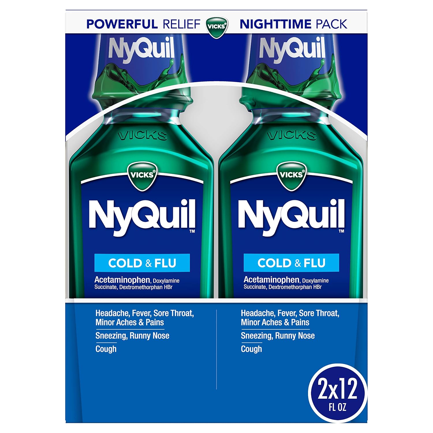 NYQUIL LIQUID BOTTLE 8OZ 1CT
