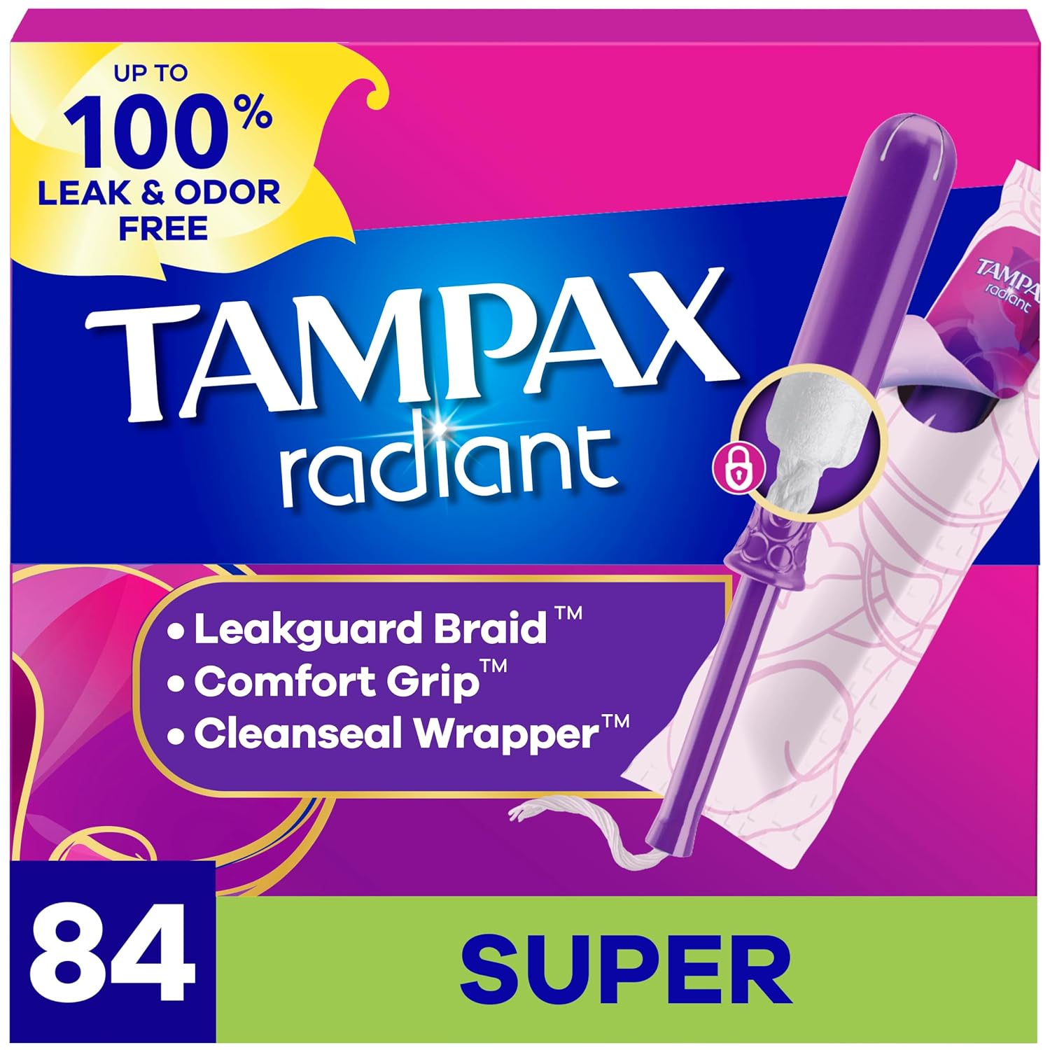 TAMPAX SUPER 10PK 12CT