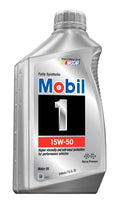 MOBIL 1 FULL SYNTHETIC 15W-50 6CT