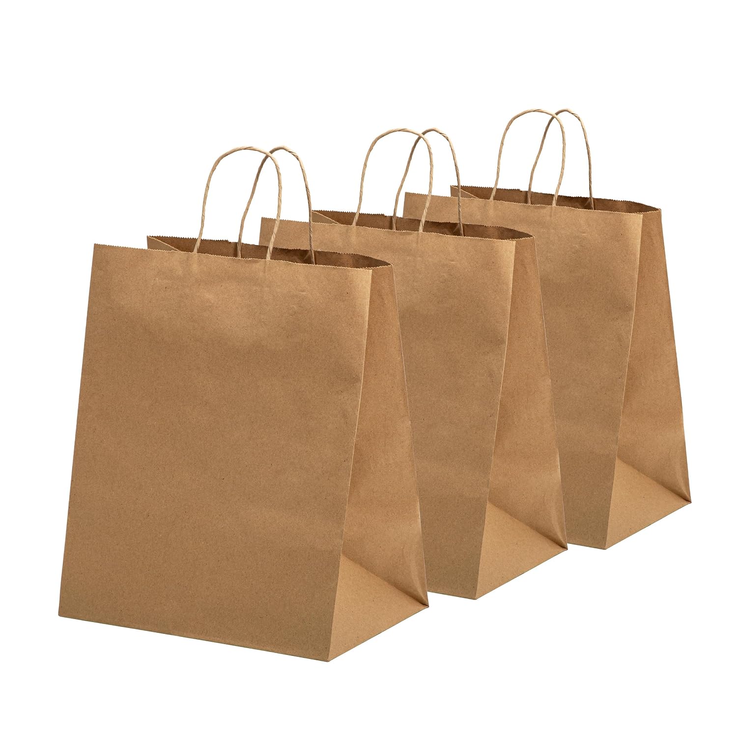 TWIST HANDLE PAPER BAG 10X7X12 250CT