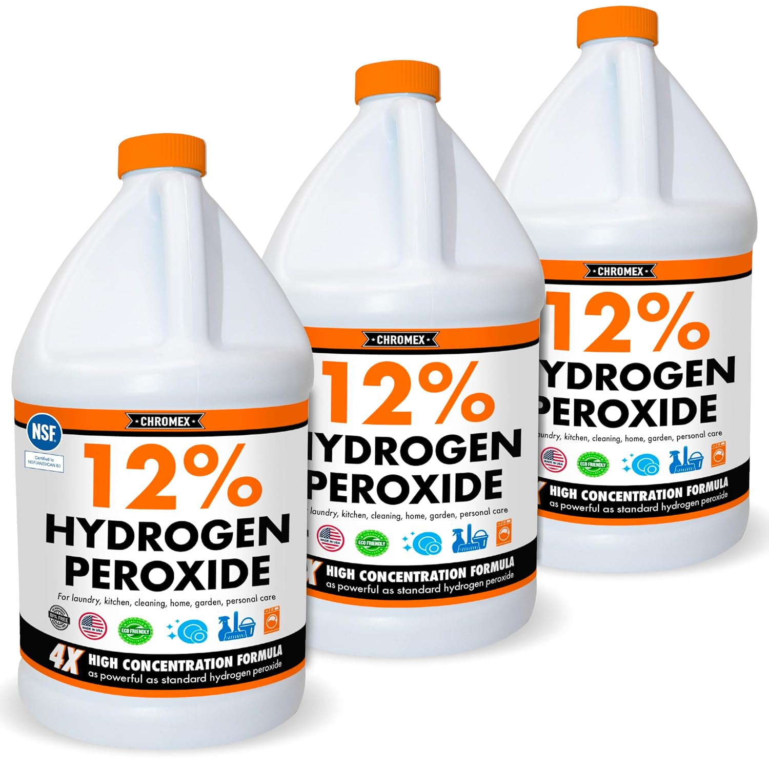 HYDROGINE PAROXIDE 16OZ 3CT