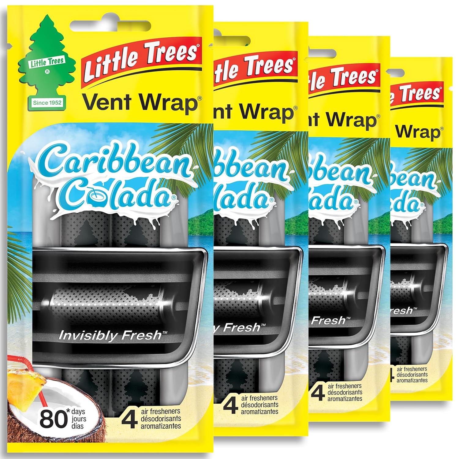Tree Vent Wrap Bayside Breeze 4-4pk