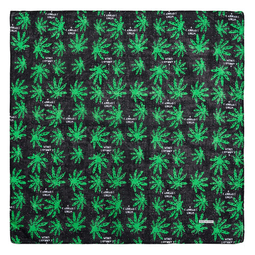 Bandana Black Hemp 1/12ct.