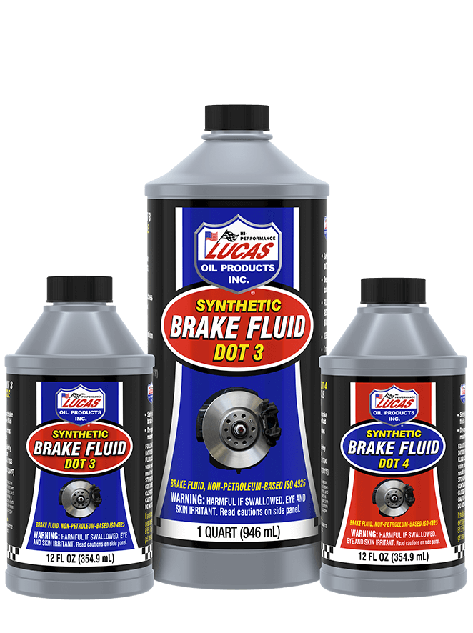 LUCAS SYNTH BRAKE FLUID "DOT-3" 12-12oz